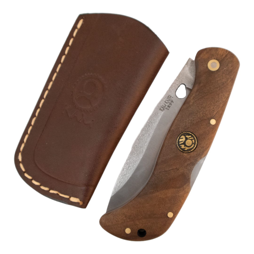Kam Knife - TR99 - N690 Steel - Walnut Handle - Pocket Knife