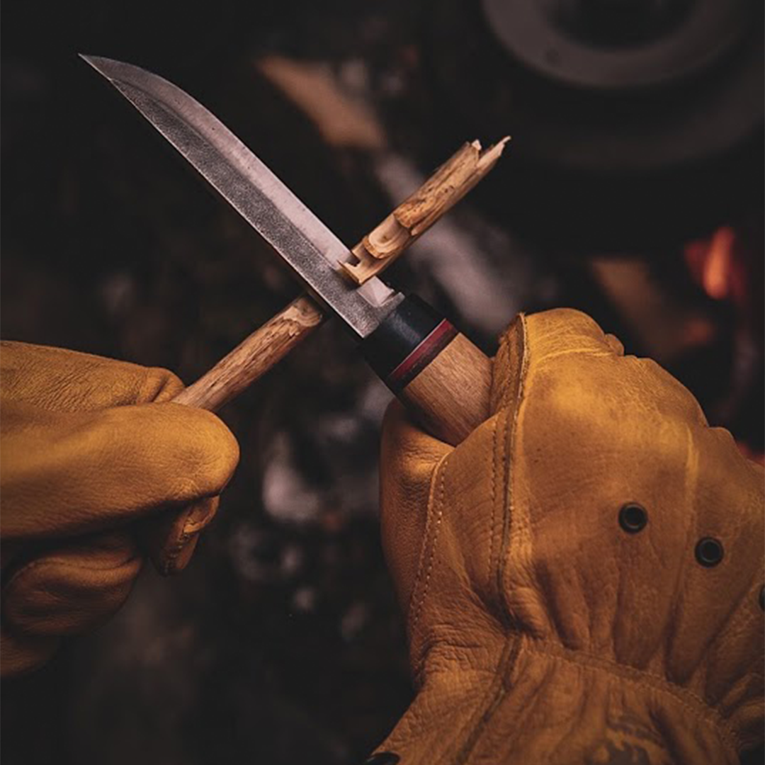 Kam Knife – P10 - 4116 Steel - Accacia Wood Handle -  Puukko Knife