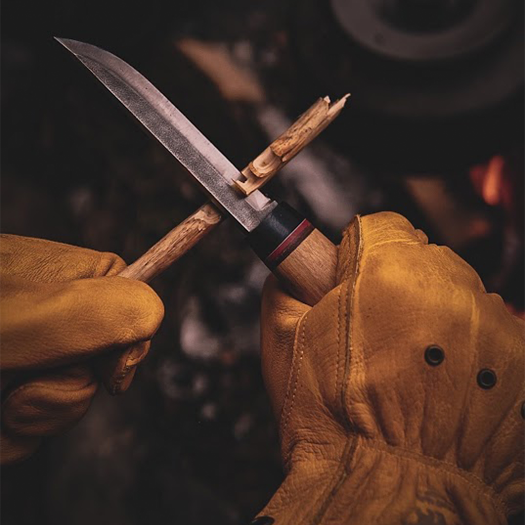P10 - 4116 Steel - Accacia Wood Handle - Puukko Knife - Kam Knife