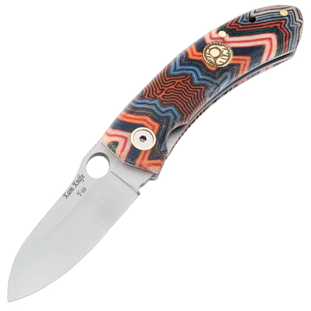Kam Knife – OUTOKUMPU Back Lock Pocket Knife Survival EDC Knife 4116 with 3.54