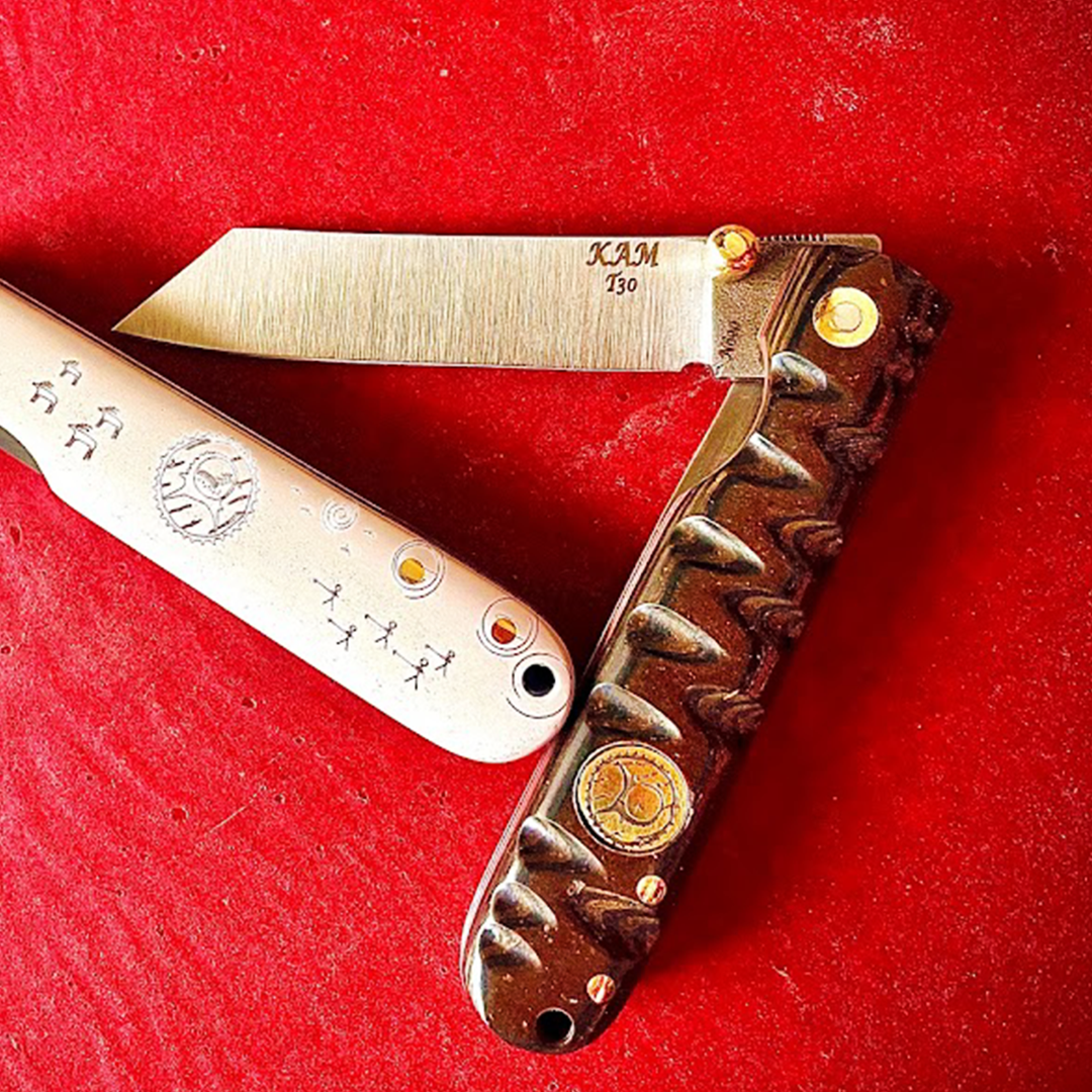Kam Knife - Katsu Pocket Knife BÖHLER Stainless Steel N690 with 3.14